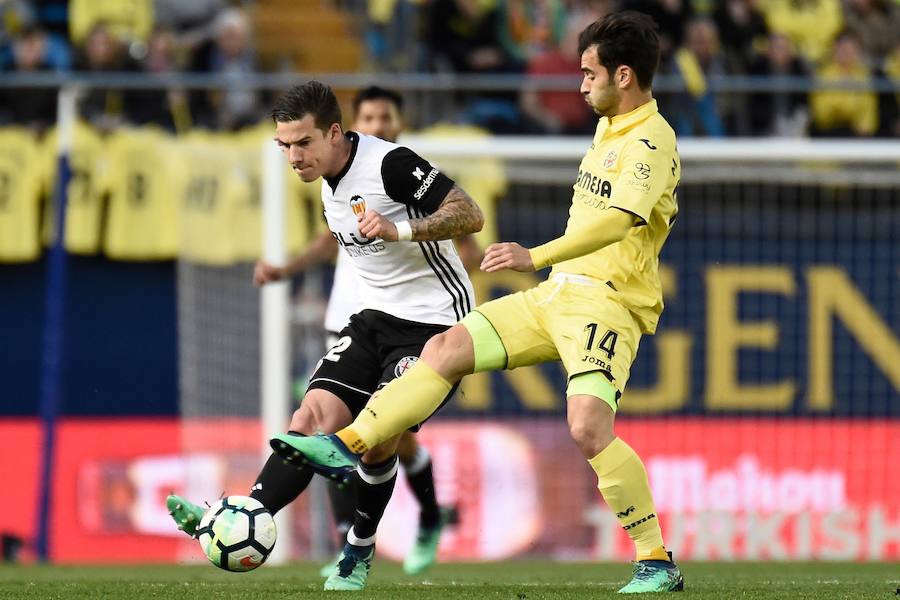 Estas son las imágenes que deja el paso de los blanquinegros por el Estadio de la Cerámica en el partido de la jornada 36 de la Liga