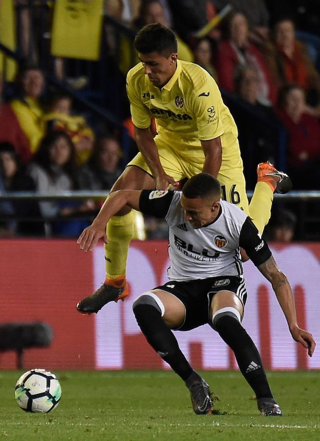 Estas son las imágenes que deja el paso de los blanquinegros por el Estadio de la Cerámica en el partido de la jornada 36 de la Liga