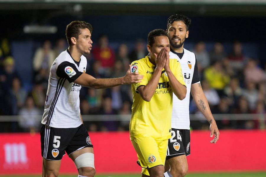 Estas son las imágenes que deja el paso de los blanquinegros por el Estadio de la Cerámica en el partido de la jornada 36 de la Liga
