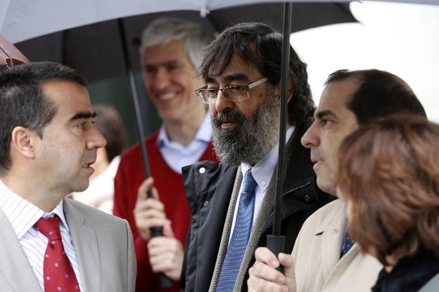 El juez Ricardo Javier González, el pasado jueves, en Pamplona. 