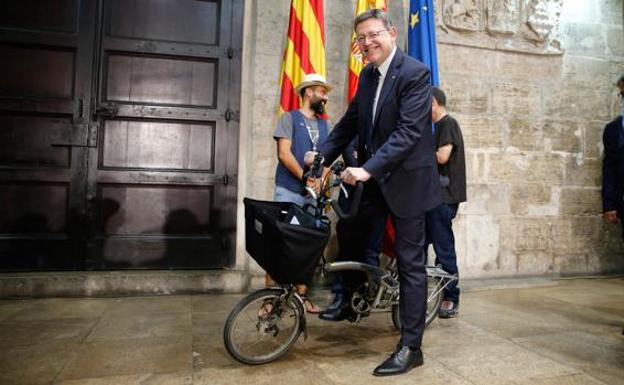 El PP denuncia que el libro blanco de los ciclistas prometido por Puig está vacío