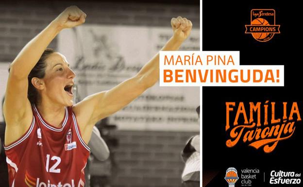 El Valencia Basket ficha a María Pina