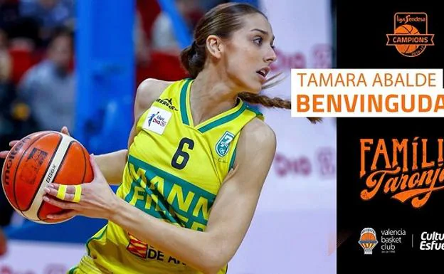 Tamara Abalde, nuevo fichaje del Valencia Basket.