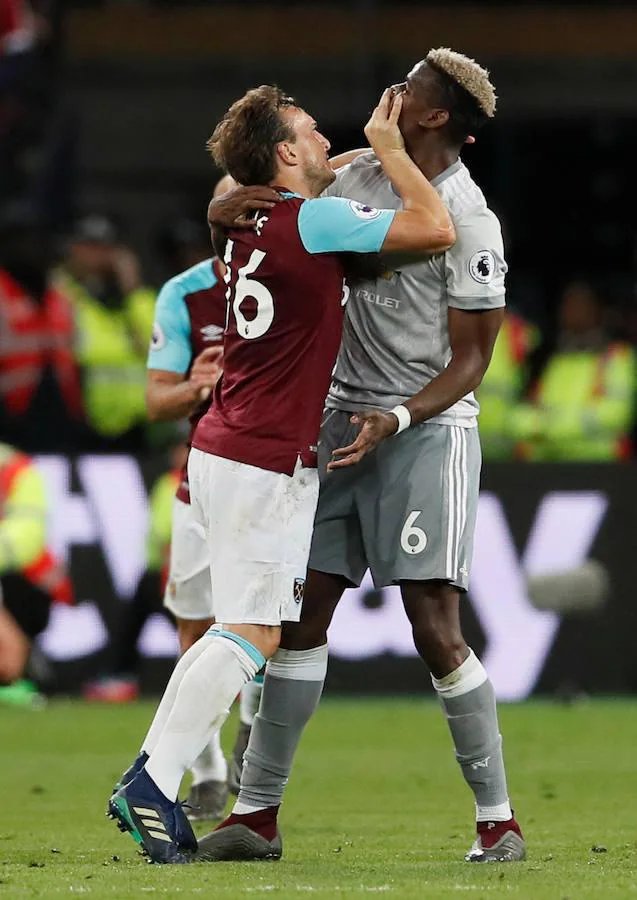 Fotos: Pogba y Noble se enzarzan en una fea pelea