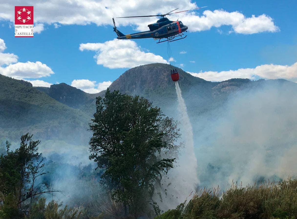 Fotos: Incendio en Fanzara, Castellón (14/05/2018)