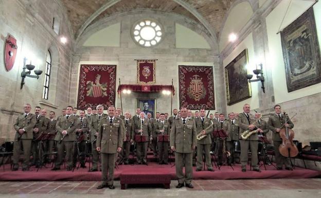 Militares en Capitanía General. 