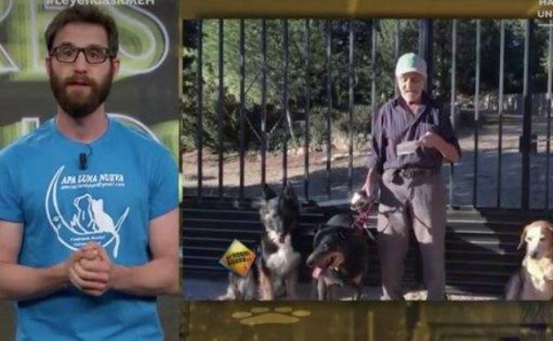 Santiago había publicado meses atrás, un vídeo en el que solicitaba ayuda para sus mascotas. 