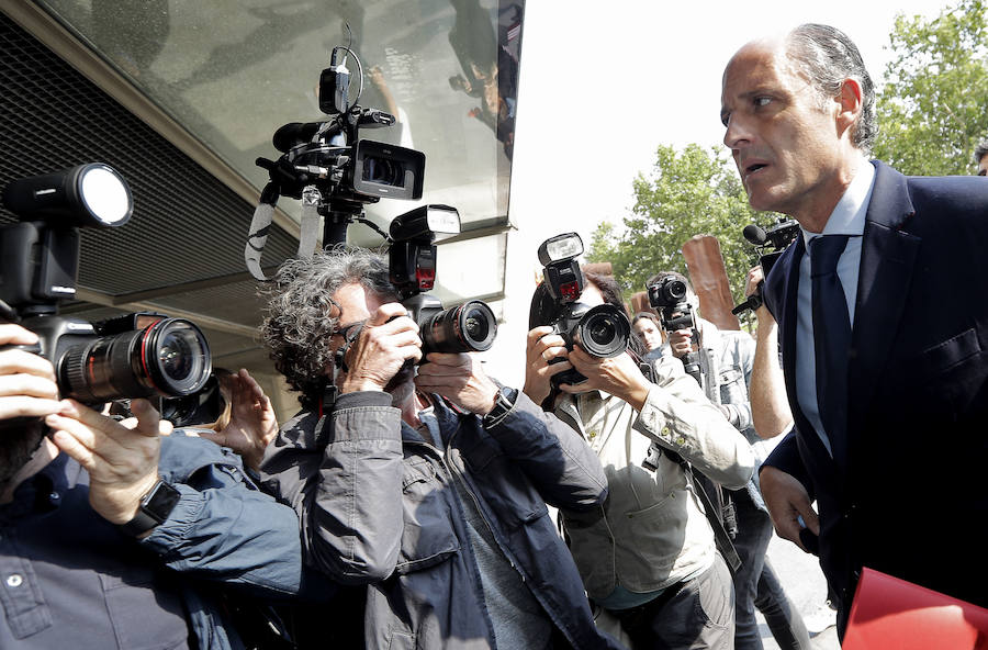 Fotos: Francisco Camps responsabiliza a Compromís de estar siendo investigado por la F1