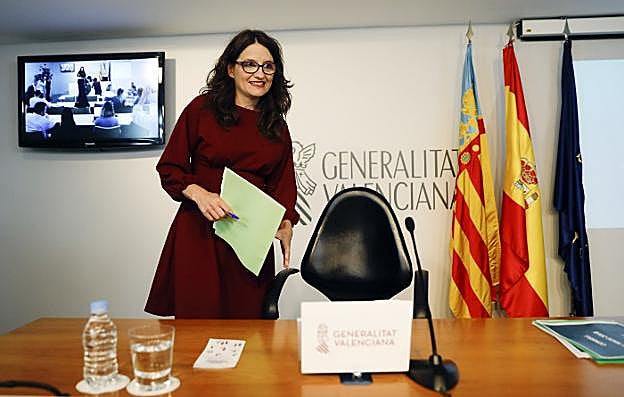 La consellera de Igualdad y Políticas Inclusivas, Mónica Oltra, en una imagen de archivo. 