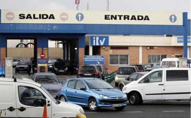 Estación de ITV en Valencia. 