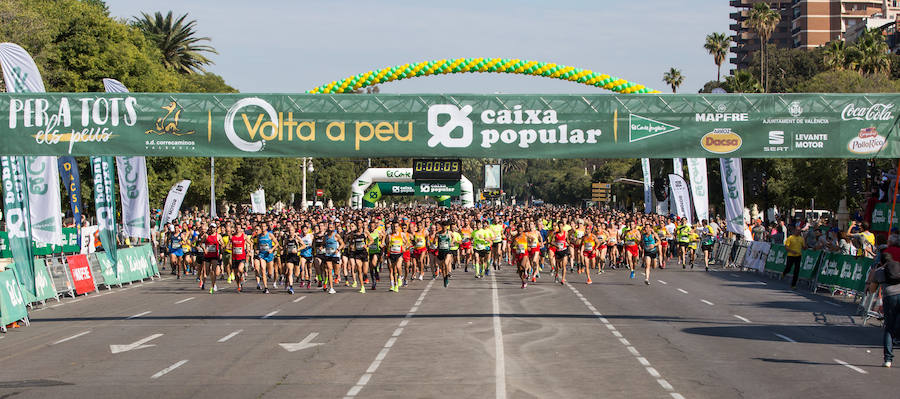 Fotos: Las imágenes de la Volta a Peu de Valencia