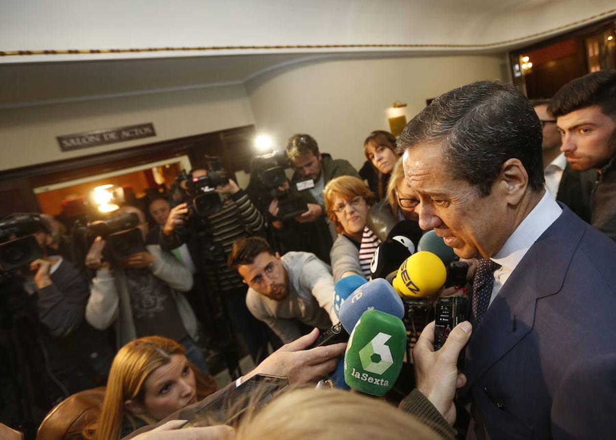 El exministro y expresidente de la Generalitat pasó por el Ateneo el pasado mes de abril para impartir una conferencia