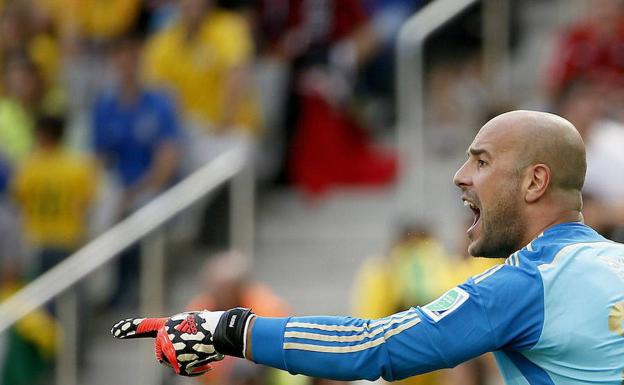 Mazazo el día de su convocatoria - Pepe Reina portero Nápoles y Selección Española de fútbol Rusia 2018