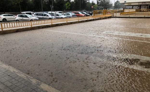 Tormenta en Valencia