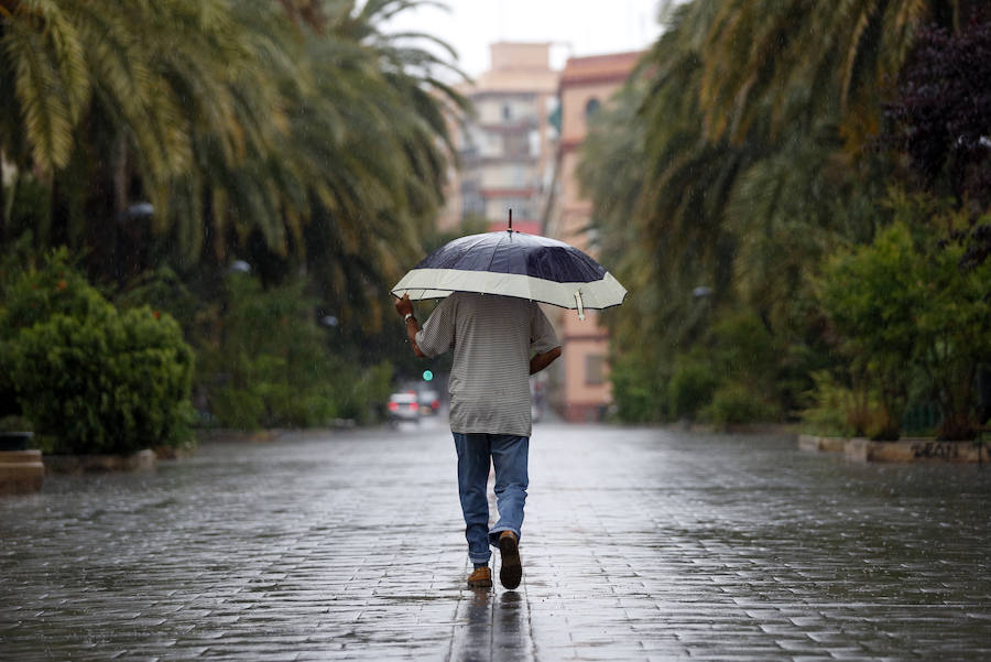 Lluvias en Valencia