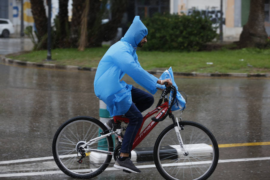 Lluvias en Valencia