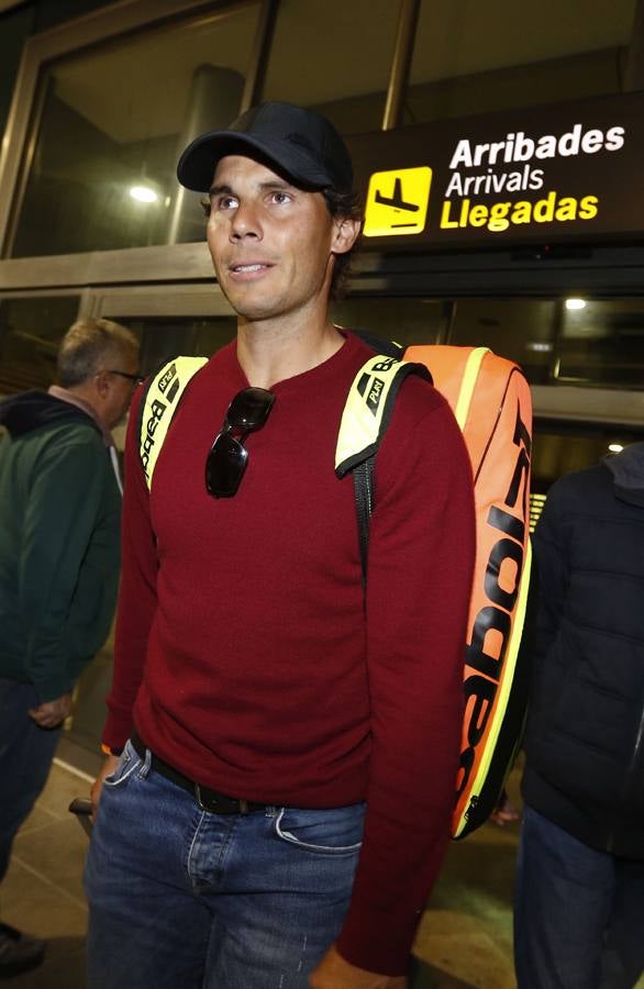 20.º RAFA NADAL. El tenista balear es el único español en la lista de los 20 deportistas con más ingresos. Forbes le atribuye unas ganancias de 35,3 millones de euros (41,4 en dólares). En la imagen, a su llegada a Valencia para la Copa Davis, el pasado 1 de abril.