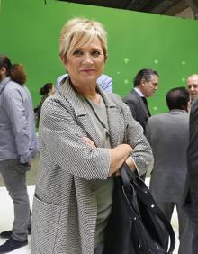 Imagen secundaria 2 - Las instalaciones de À Punt; la directora, Empar Marco, y la presentadora de TVE, Inés Ballester.