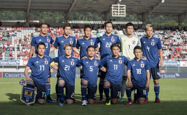 La selección de Japón. 