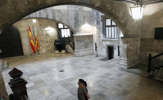 El Palau de la Generalitat. 