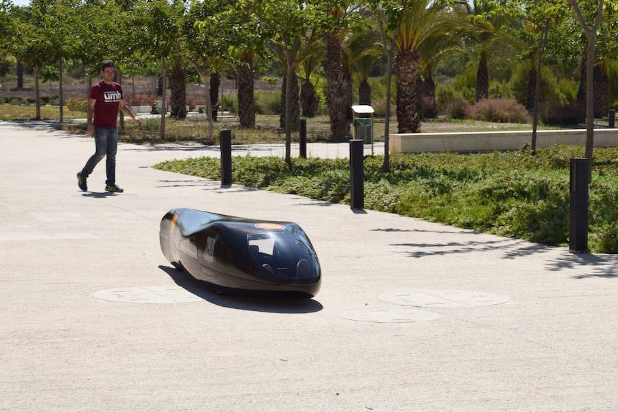 Fotos: Fotos del Dátil&#039;2018, el bólido con el que la Universidad Miguel Hernández participa en la Shell Maratón