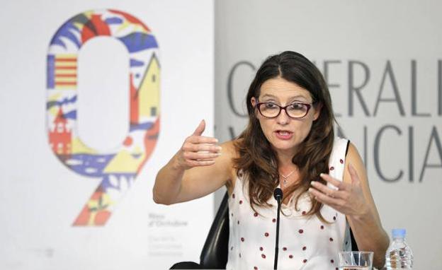 Oltra le reprocha al Gobierno la falta de «voluntad política» para reformar la financiación