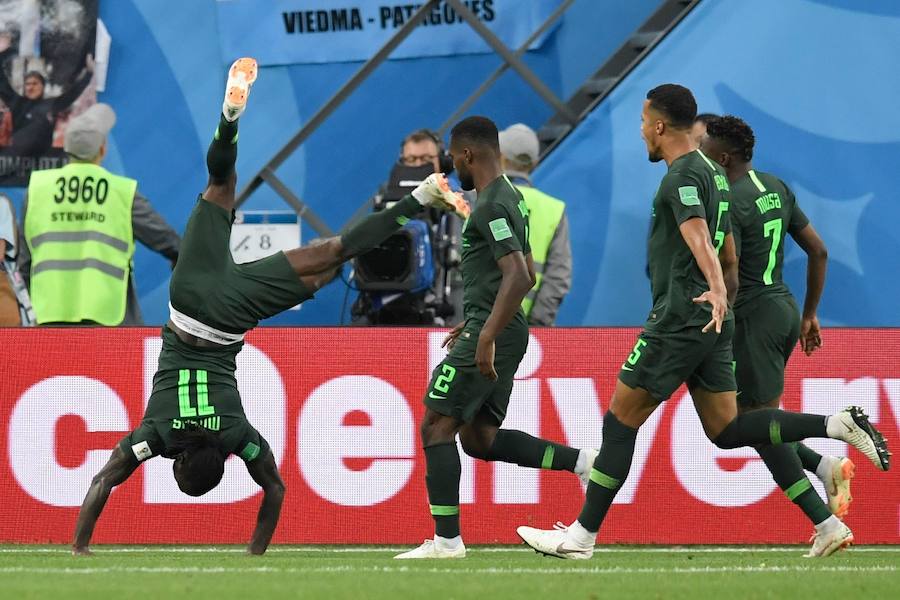 Fotos: Nigeria-Argentina, en imágenes