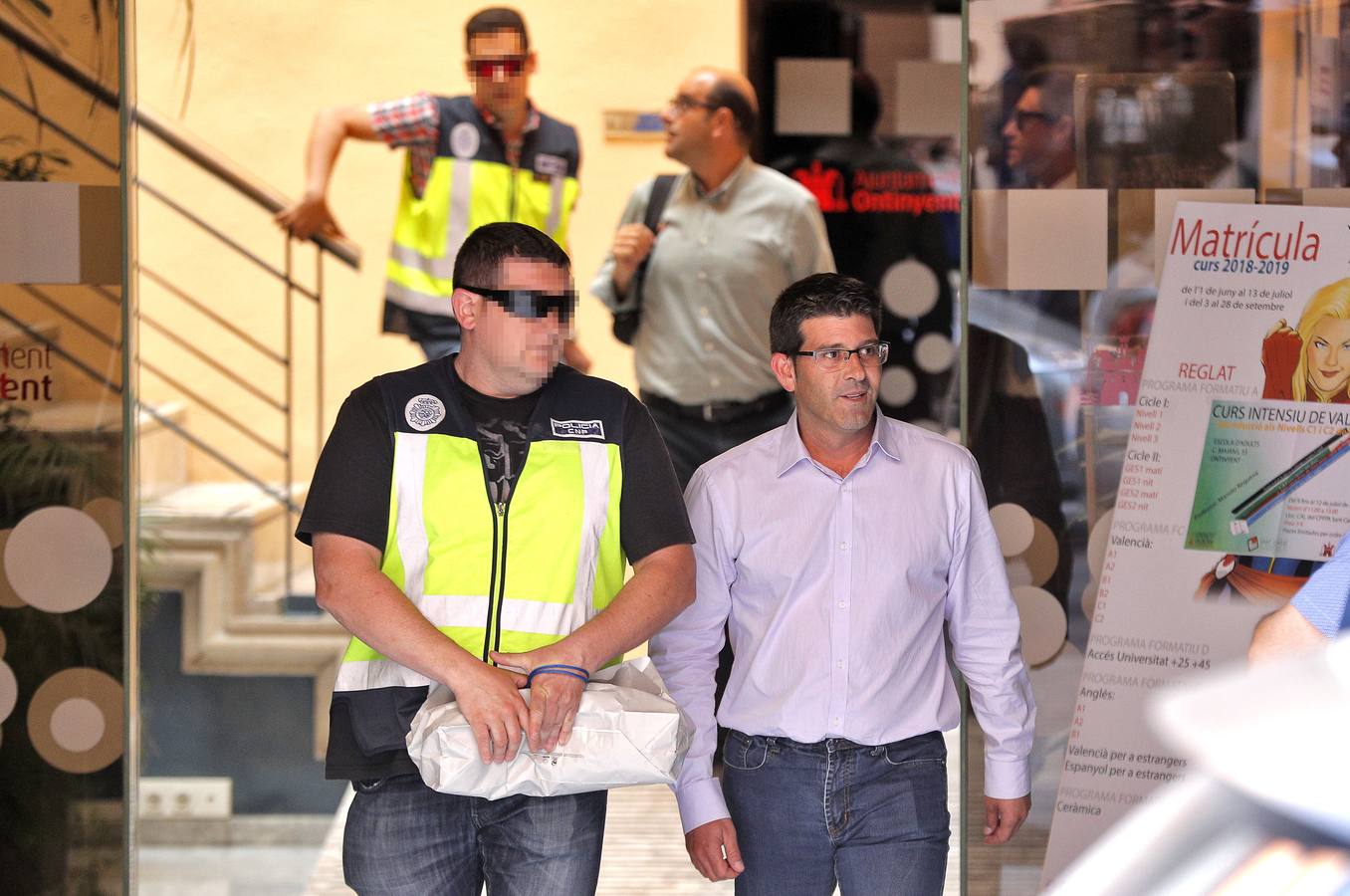 Fotos: Fotos de la detención de Jorge Rodríguez, presidente de la Diputación de Valencia