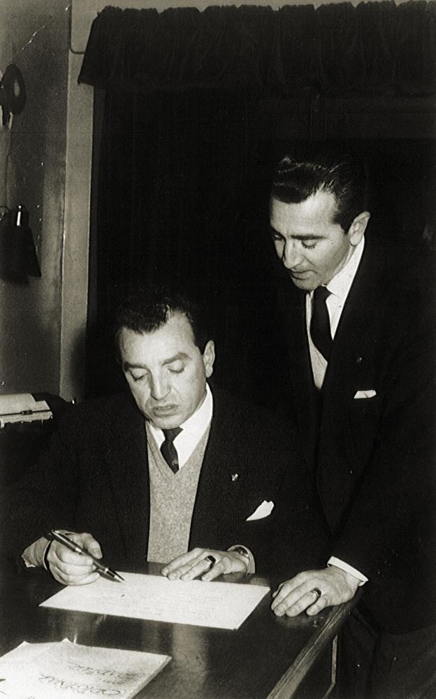 Los hermanos José Manuel y Jaime Hernández Perpiñá. 