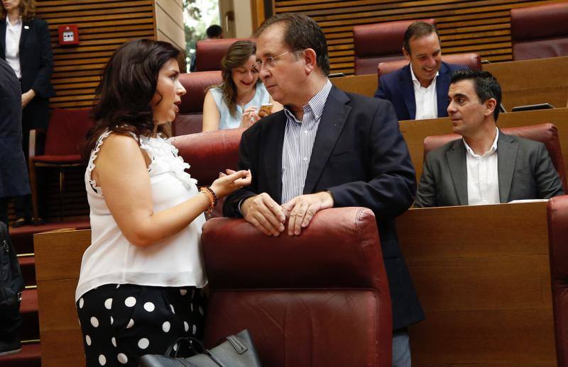 Fotos: Fotos del pleno de Les Corts y la sesión de control a Puig