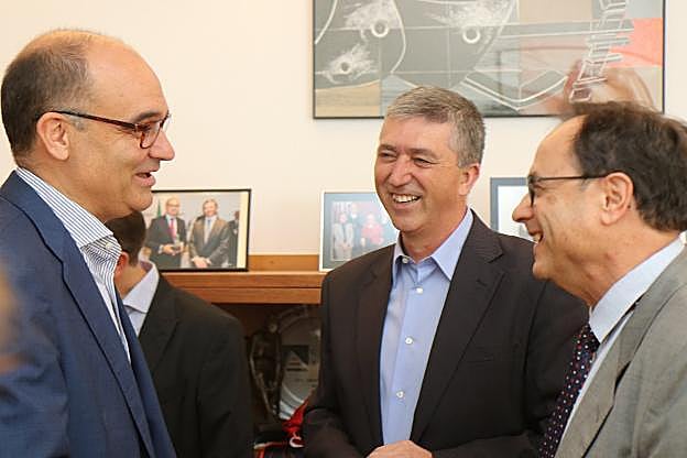 Los consellers Rafael Climent (izq.) y Vicent Soler (dcha.). 