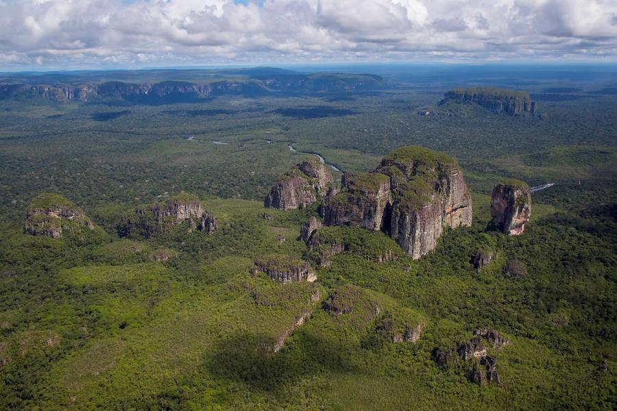 Parque Nacional de Chiribiquete - "La maloca del jaguar" (Colombia)