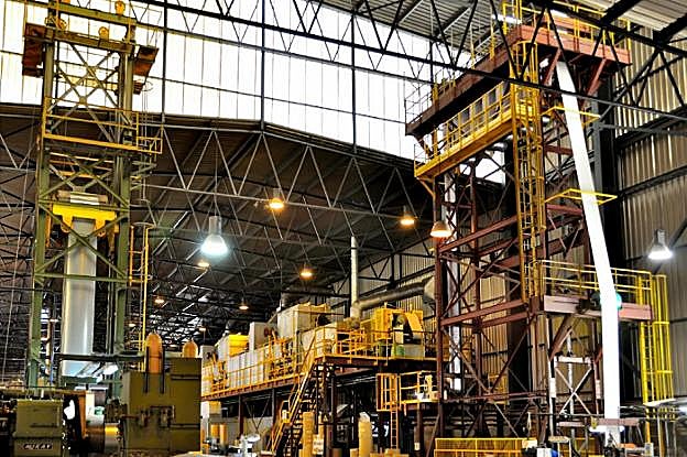 Instalaciones de Grupo Baux, con sede en Segorbe. 