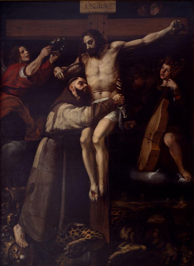 'Los preparativos de la crucifixión', obra de Francisco Ribalta. 