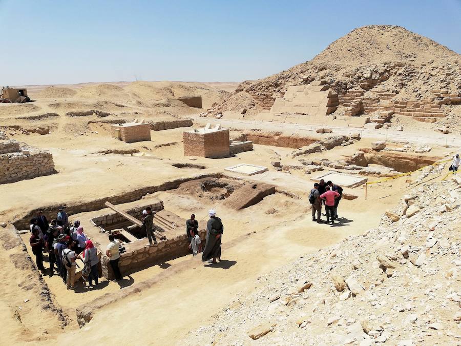 Una torre de treinta metros de profundidad, excavada hace 2.500 años al sur de la pirámide de Unas, en la necrópolis de Sakara, era parte de un centro de momificación y esconde una «mina de oro de información» sobre el arte de preservar los cuerpos de los muertos antes de su viaje al más allá.