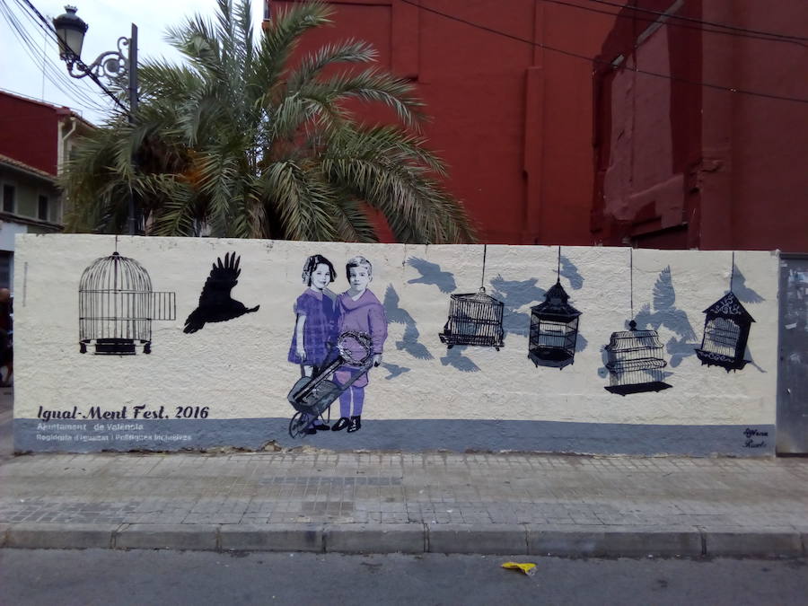 Fotos: Murales en femenino: las mujeres también pintan