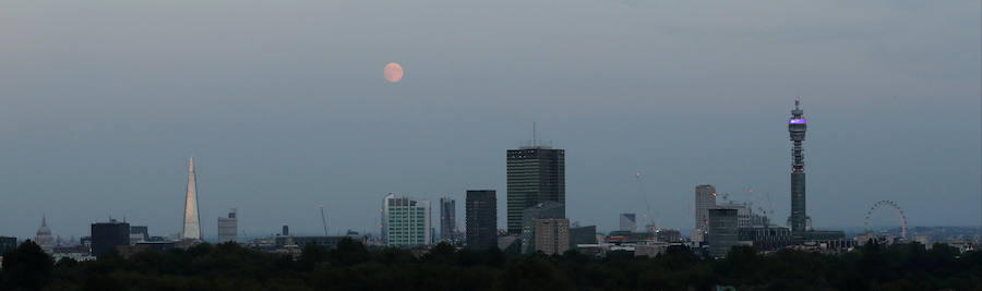 Atardecer en Londres.