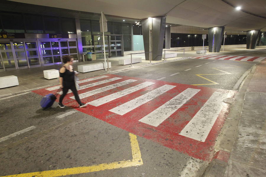 Fotos: La huelga de los taxistas en Valencia