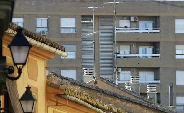 Un refugio en la plaza de Campanar