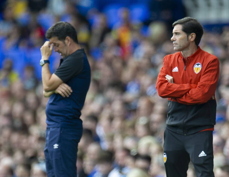 Estas son las imágenes que deja el amistoso en Goodison Park