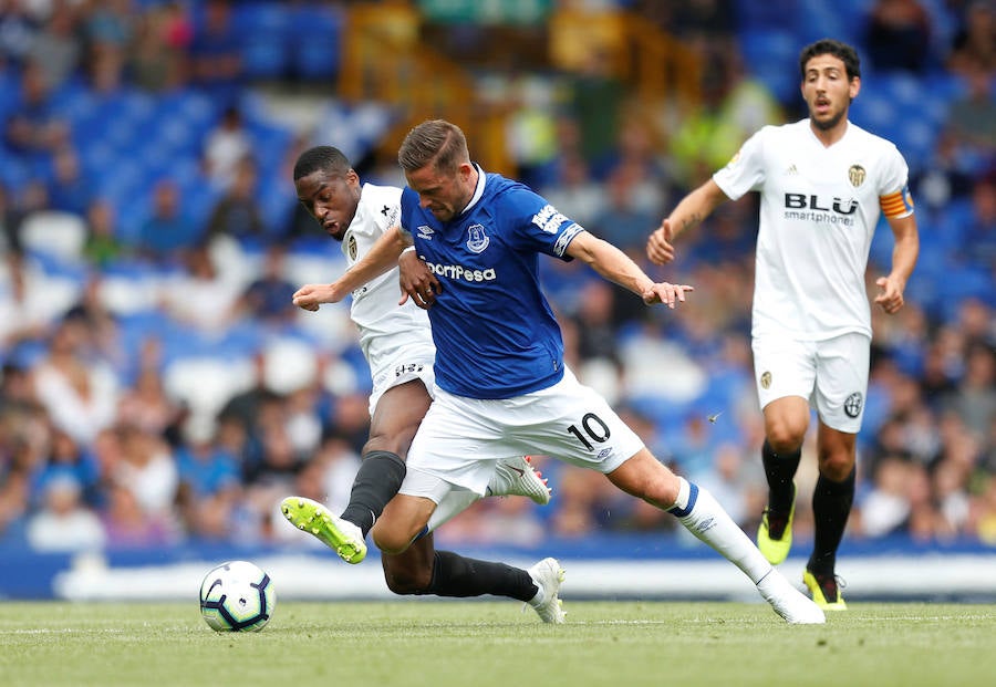 Estas son las imágenes que deja el amistoso en Goodison Park