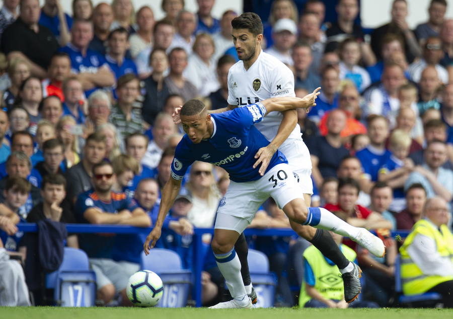 Estas son las imágenes que deja el amistoso en Goodison Park