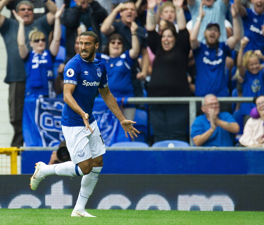 Estas son las imágenes que deja el amistoso en Goodison Park