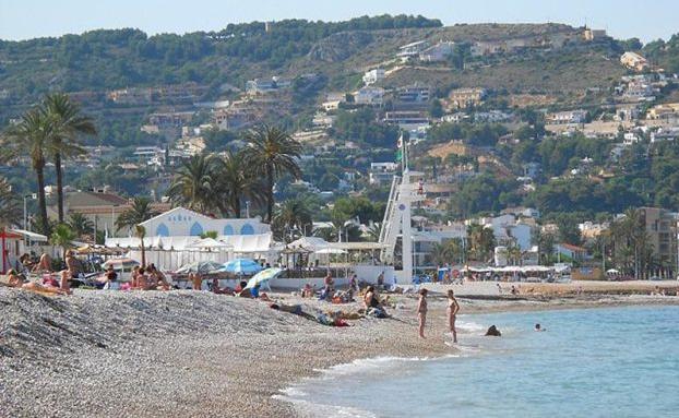 Playa Muntanyar de Xàbia.