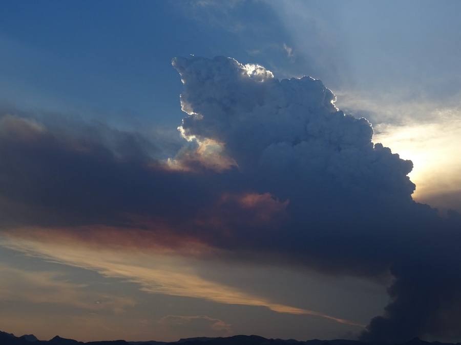 Incendio en Llutxent.