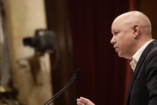 Joan García, diputado de Cs en el Parlament. 