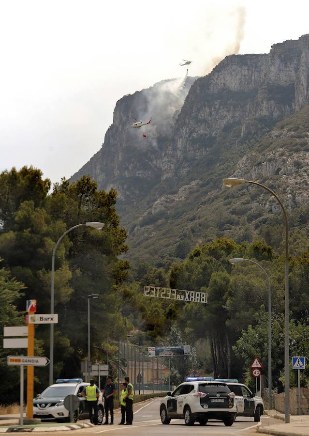 Incendio forestal de Llutxent