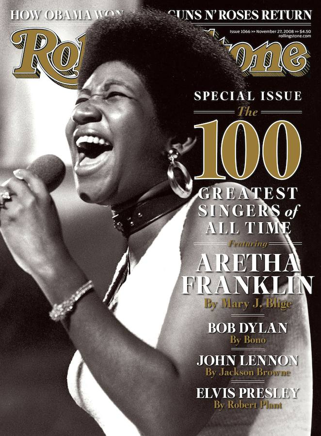 Aretha Franklin se convirtió en la reina del soul gracias a su talento para la canción.