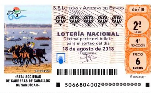 Sorteo de Lotería Nacional del sábado 18 de agosto