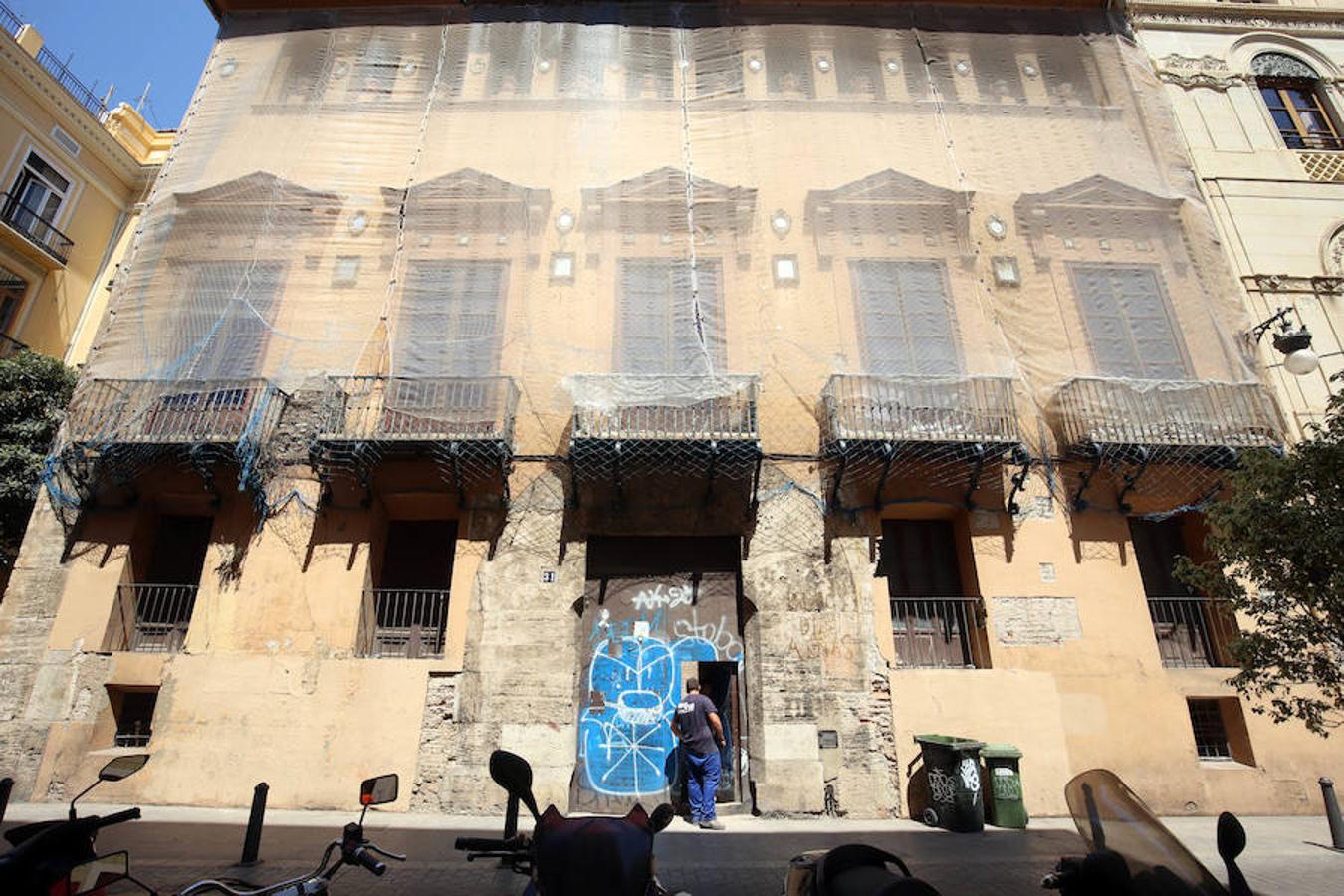 Fotos: Empiezan las obras para convertir el Palacio de Valeriola en un centro de arte